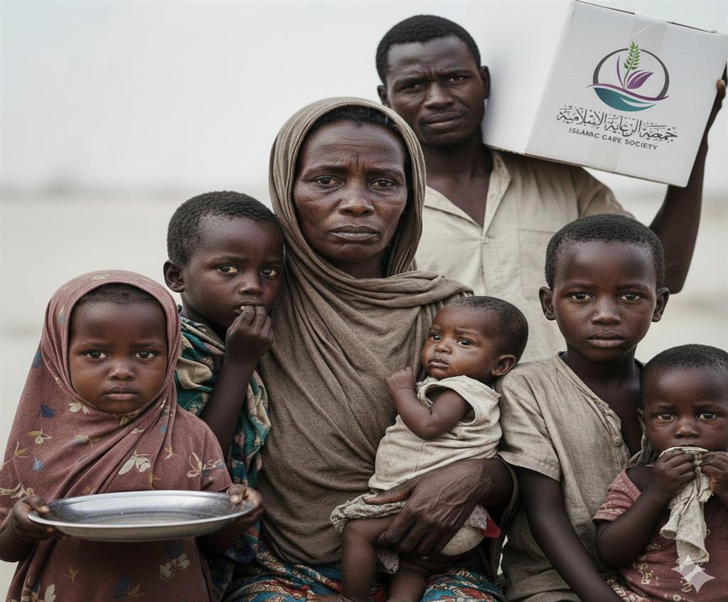 إطعام المتضررين من الحرب بالسودان